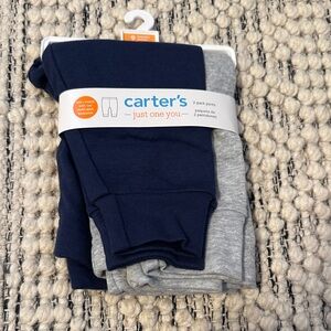 Carter's Blue and Gray Baby Pants